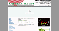 Desktop Screenshot of lasagnahouse.com